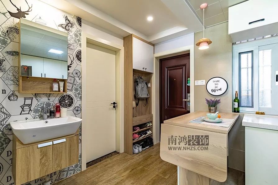 46㎡老房的原木风改造 | 小户型收纳空间的定制艺术-38