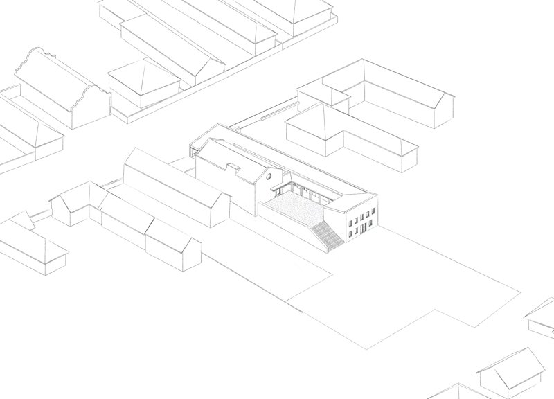 教堂后院中的幼儿园，匈牙利 / Archikon Architects-9