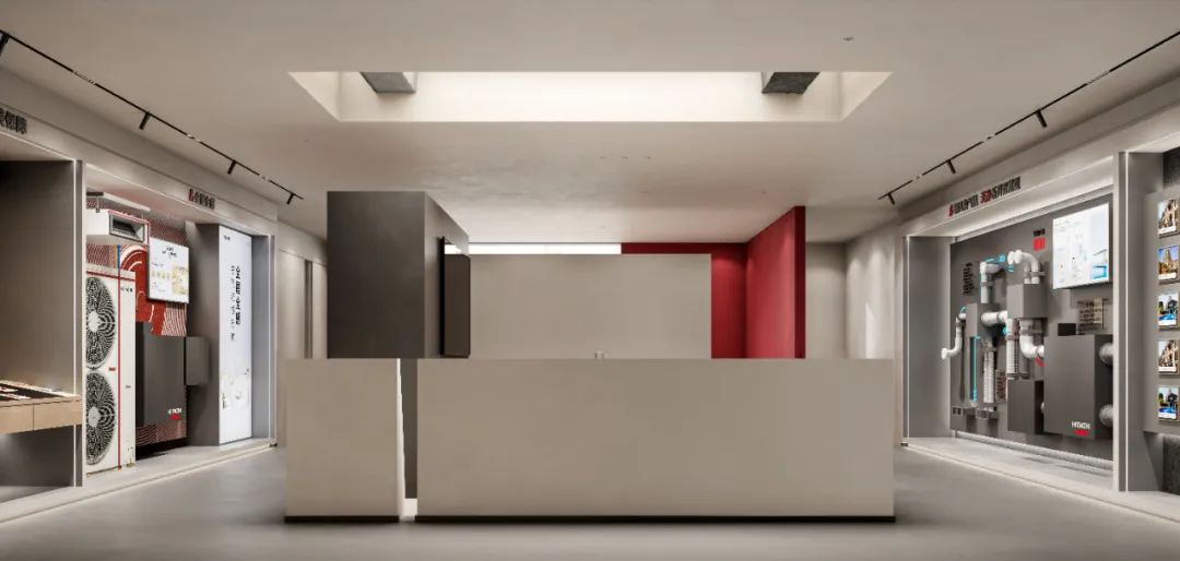 周笙笙展厅设计 | 260m²商丘日立展厅-27