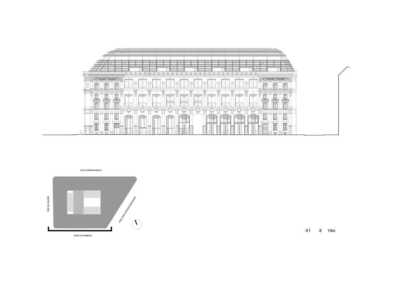 巴黎卢浮宫邮政大楼改造丨法国巴黎丨Dominique Perrault Architecte-38