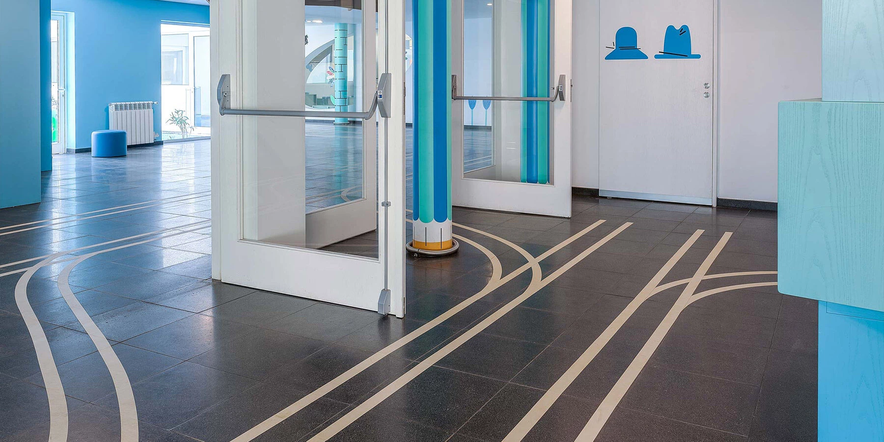 葡萄牙某学校室内设计丨DAM 品牌设计师-16