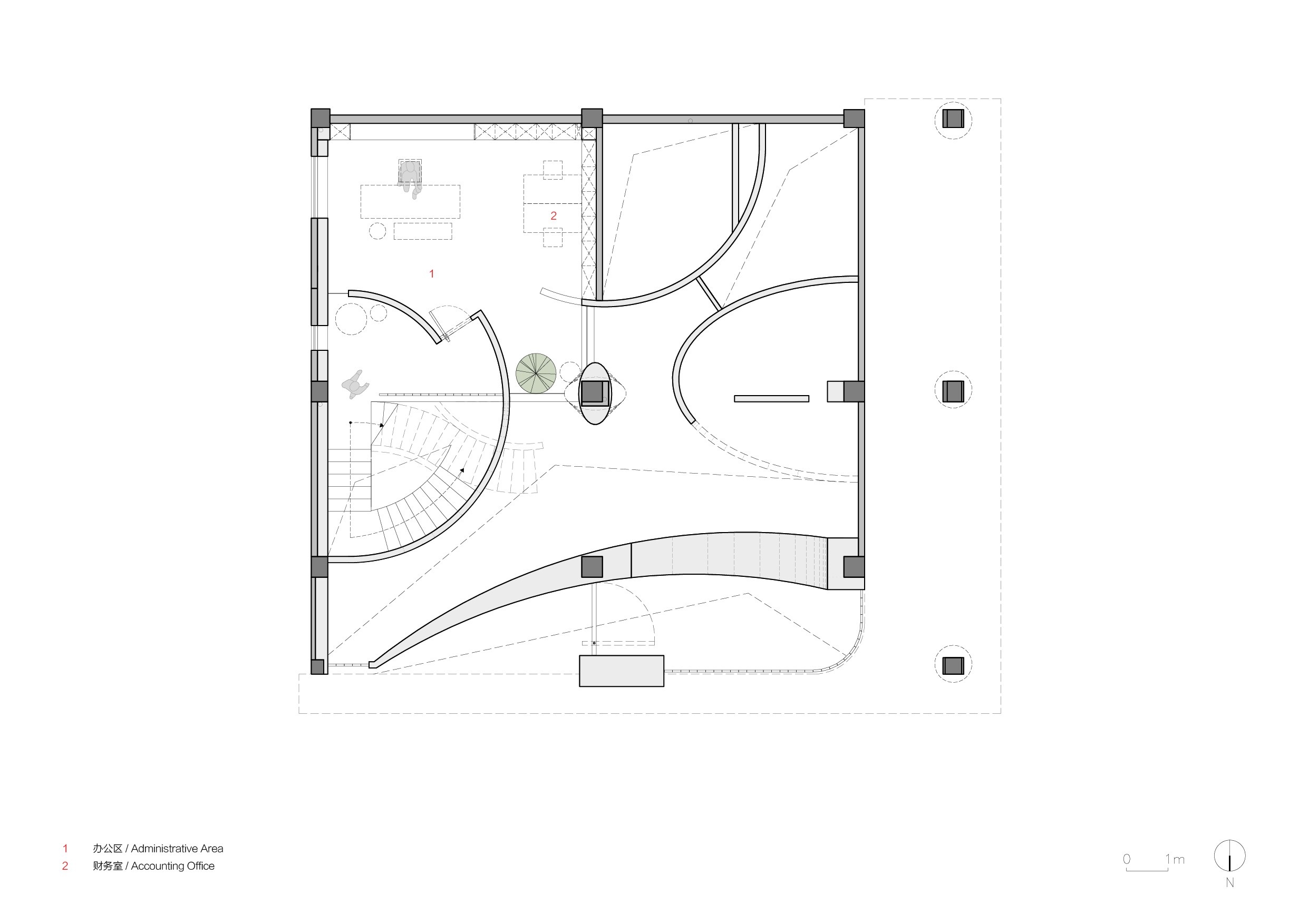 镜之峡谷莱美医疗美容丨中国揭阳丨质感建筑设计-55