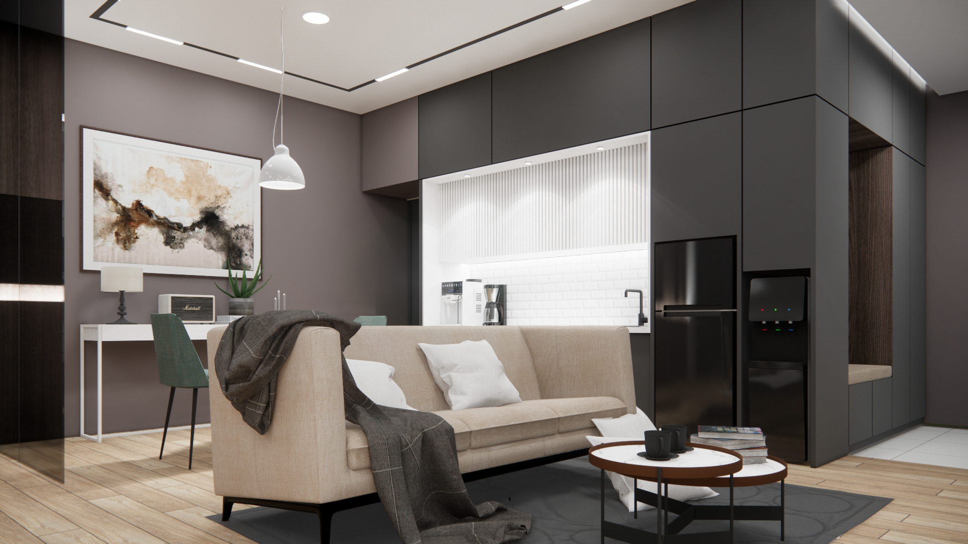 APARTMENT · STUDIO TYPE 公寓设计丨印度丨Fatwa Bagus N-19