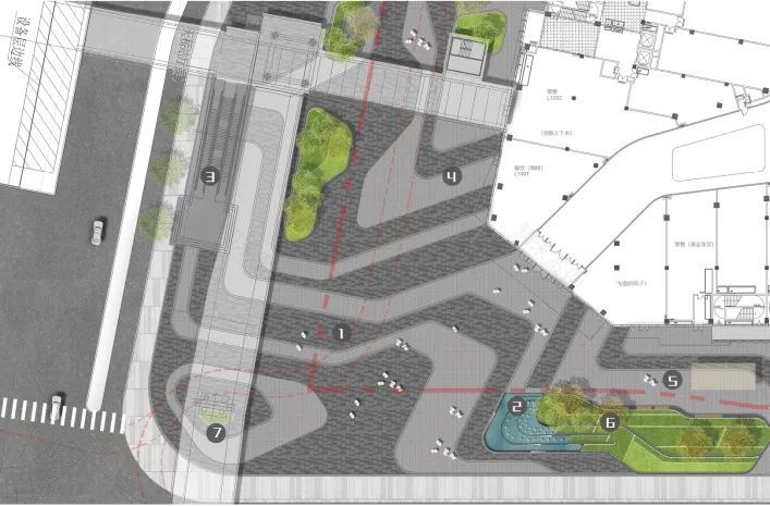 应梦雪窦,山水桃源 | 宁波金茂广场(商业+办公)-42