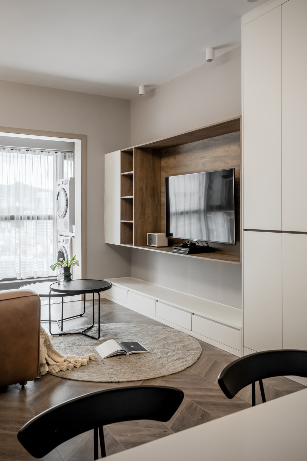 秋日暖阳 · 小户型高级灰设计-29