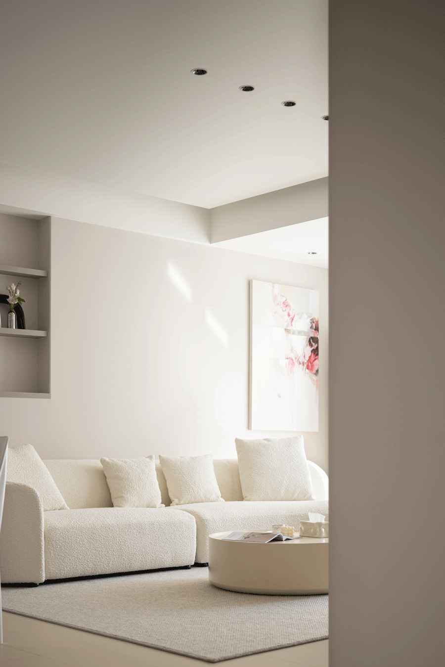 简约纯粹,温馨奶咖色丨中国江西丨东创空间设计-16