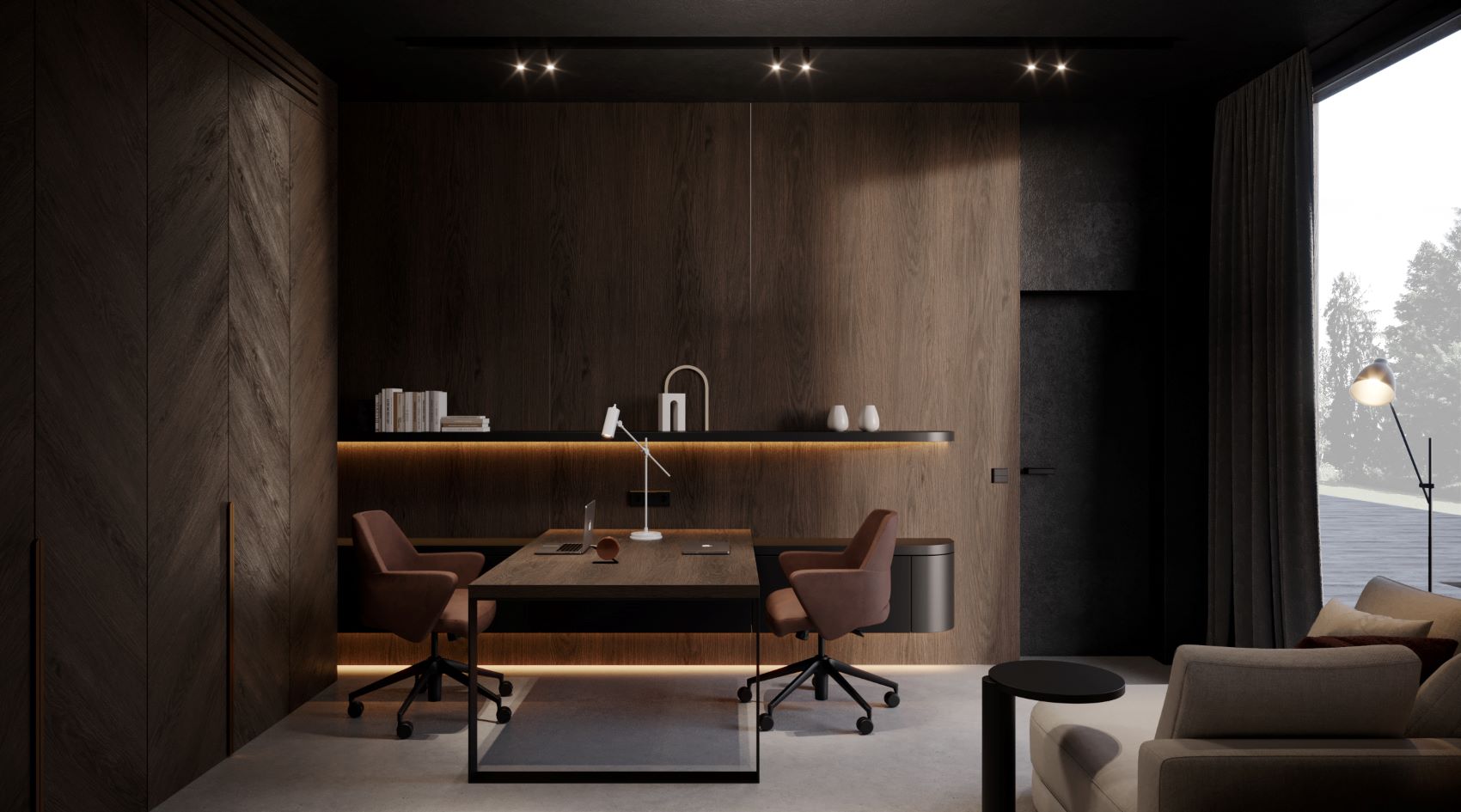 位于斜坡上的MODEKO·STUDIO设计的别墅室内项目丨MODEKO.STUDIO（Paweł Łęczycki）-39