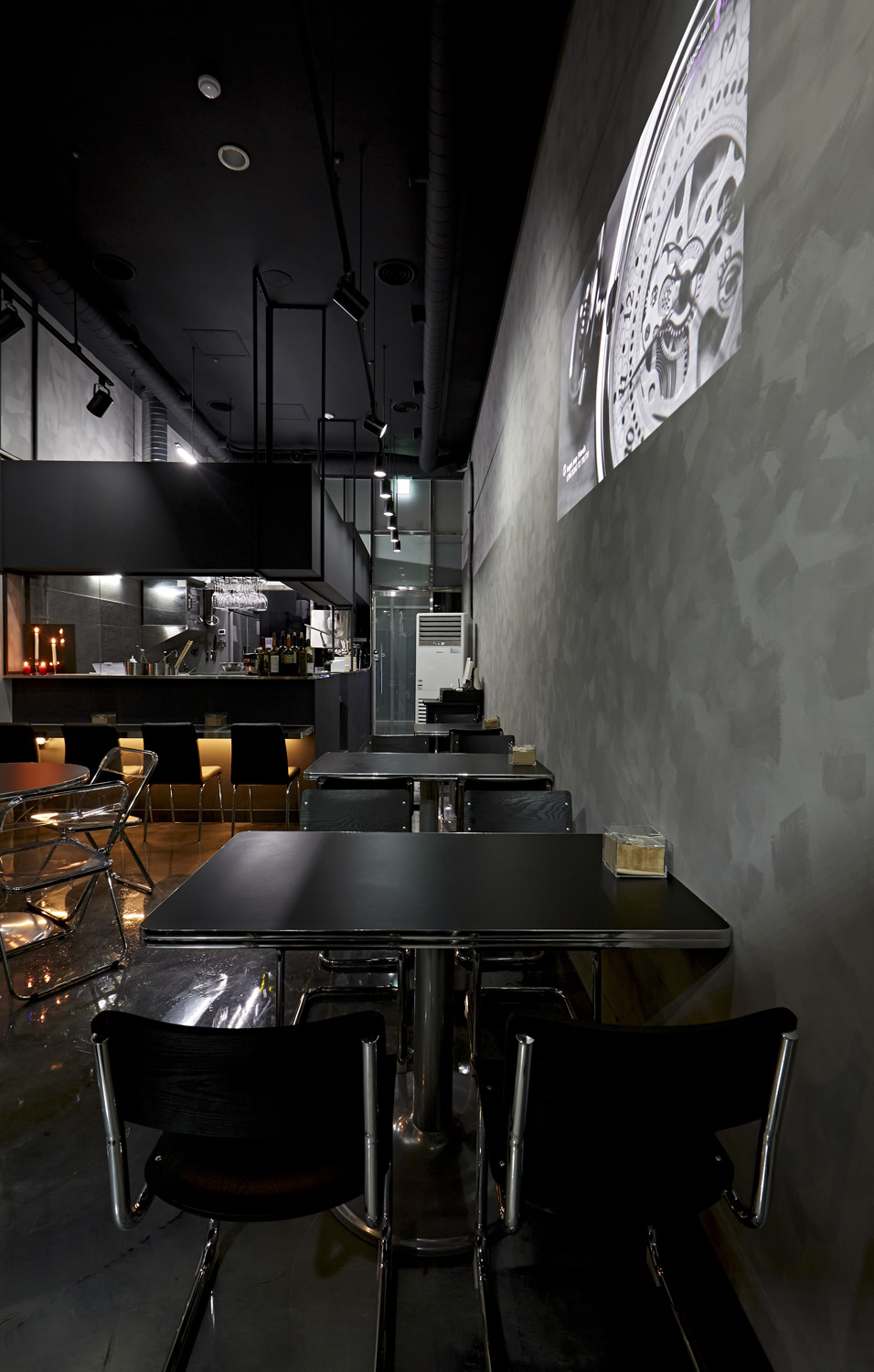 【韩国 12 平小餐厅 | 现代简约风，设计师巧妙打造舒适空间】-12