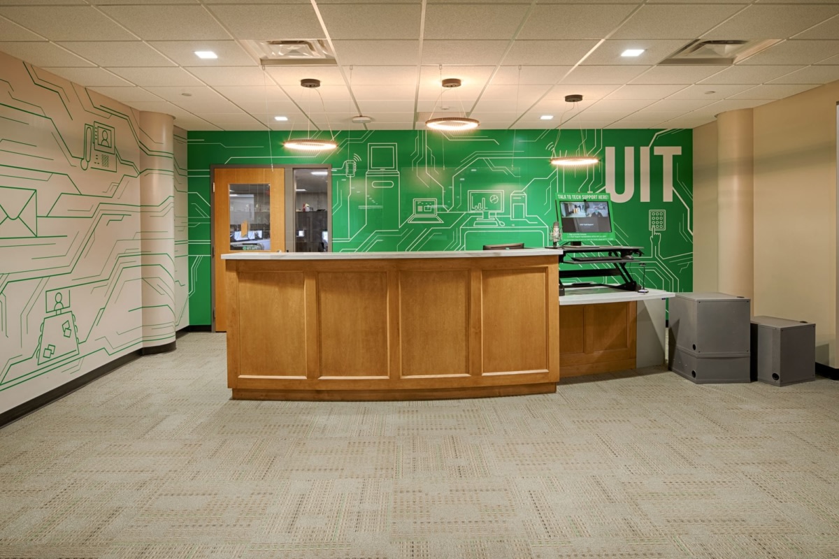 北达科他大学 chester fritz 图书馆丨美国大福克斯丨Stantec-12