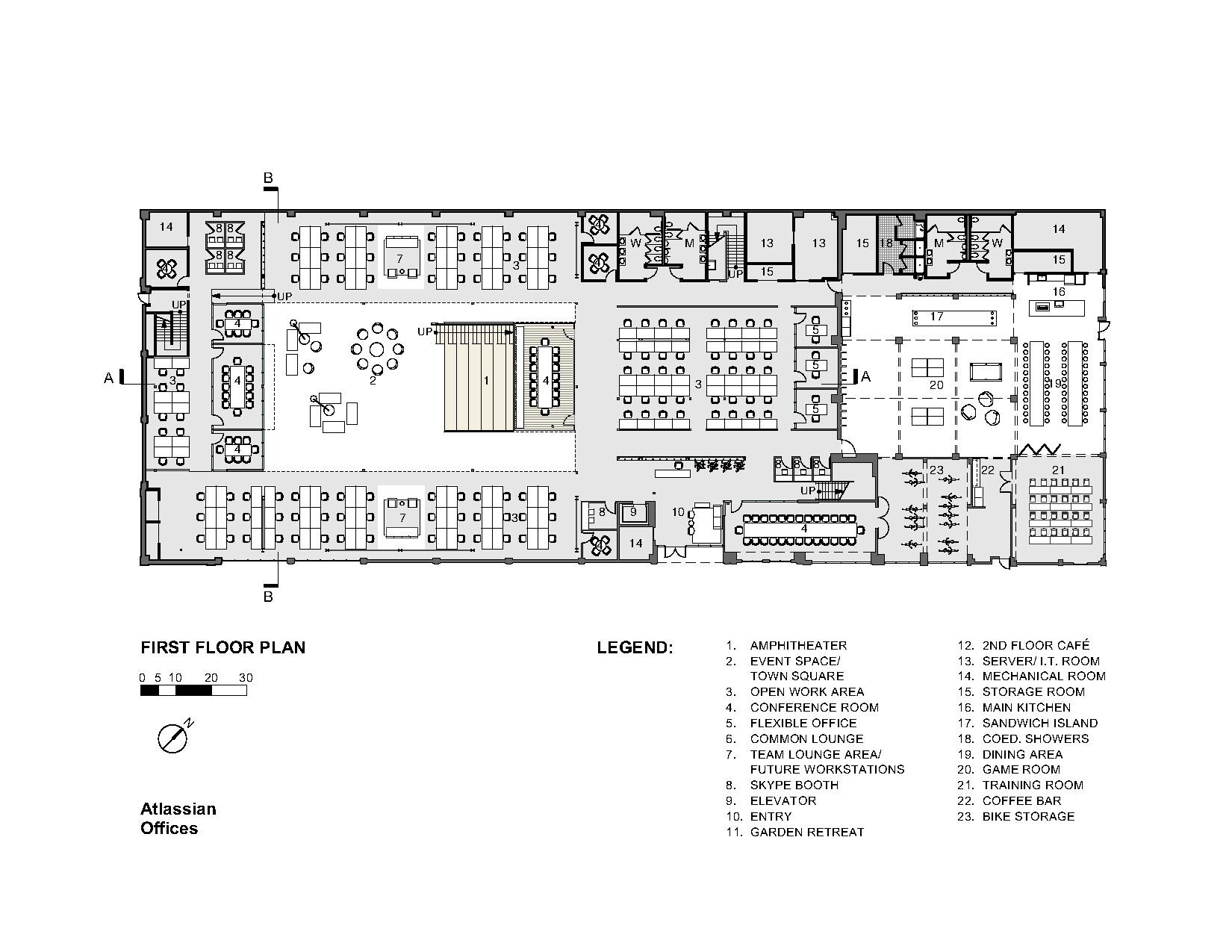 旧金山 Atlassian 办公室 | 现代与传统共融的创意空间-19