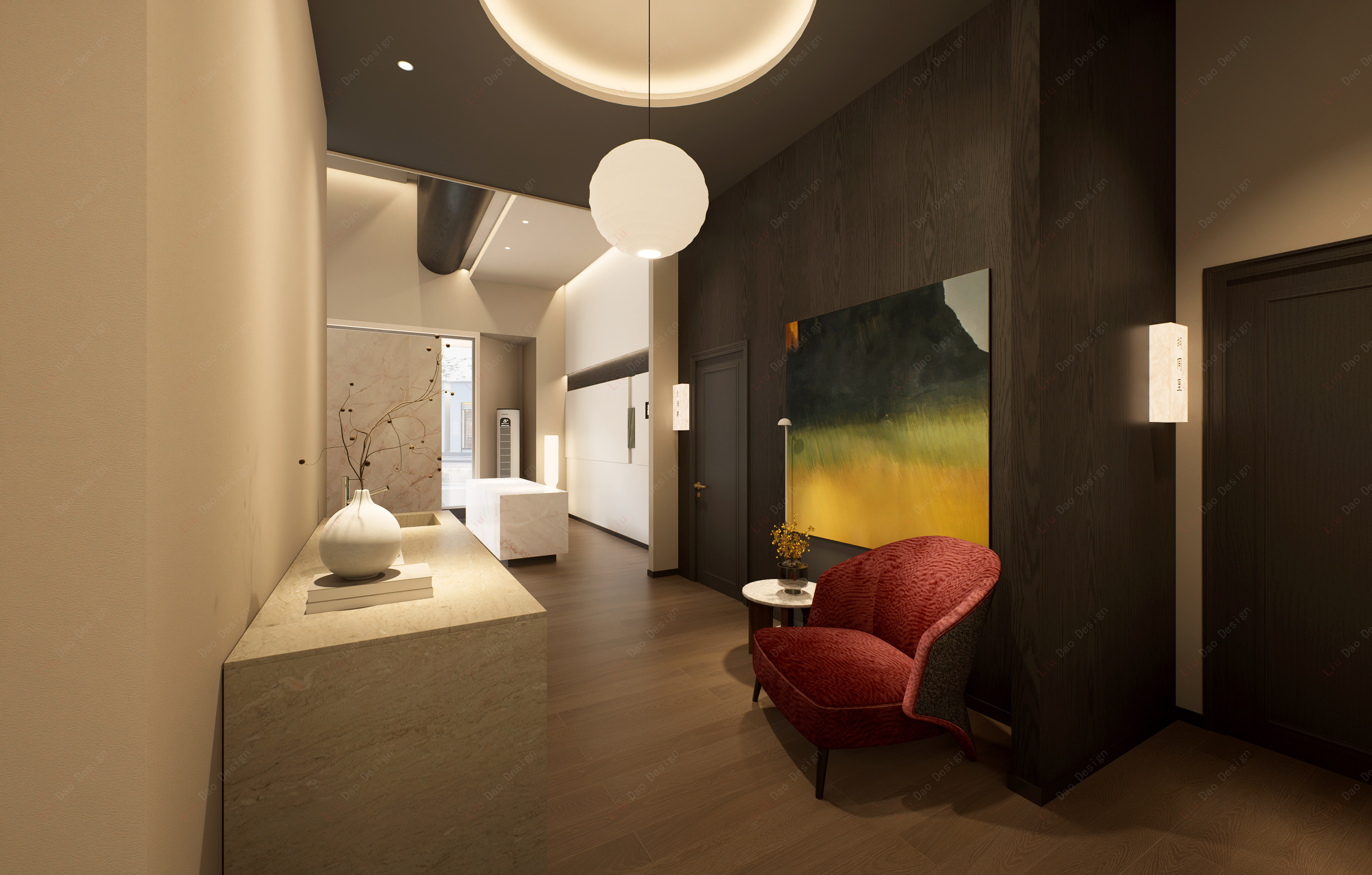 静悦瑜伽寮步店设计-14