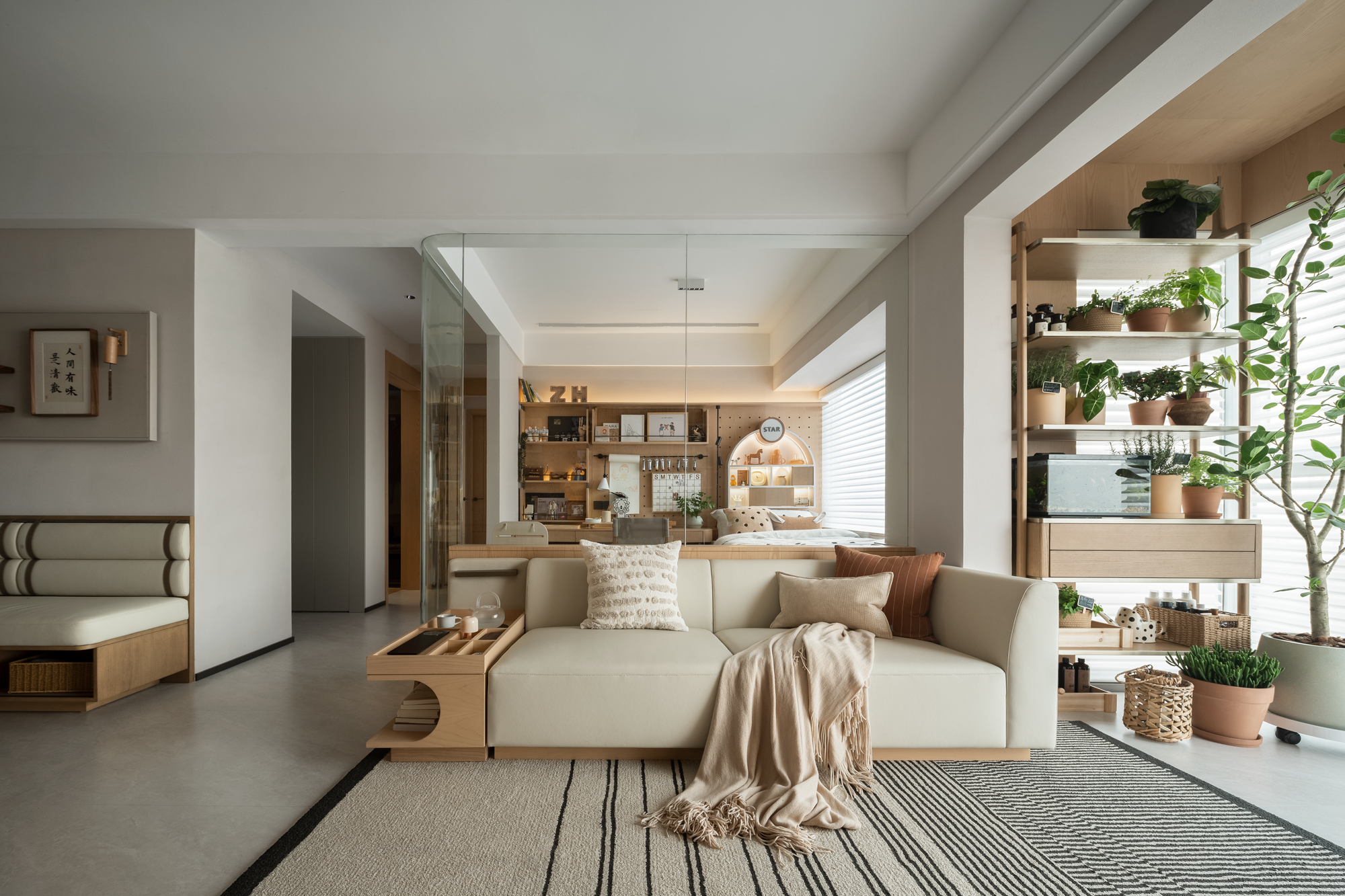 广州金茂万科都会四季,85m²样板房丨中国广州丨深圳 GNU 金秋设计-39