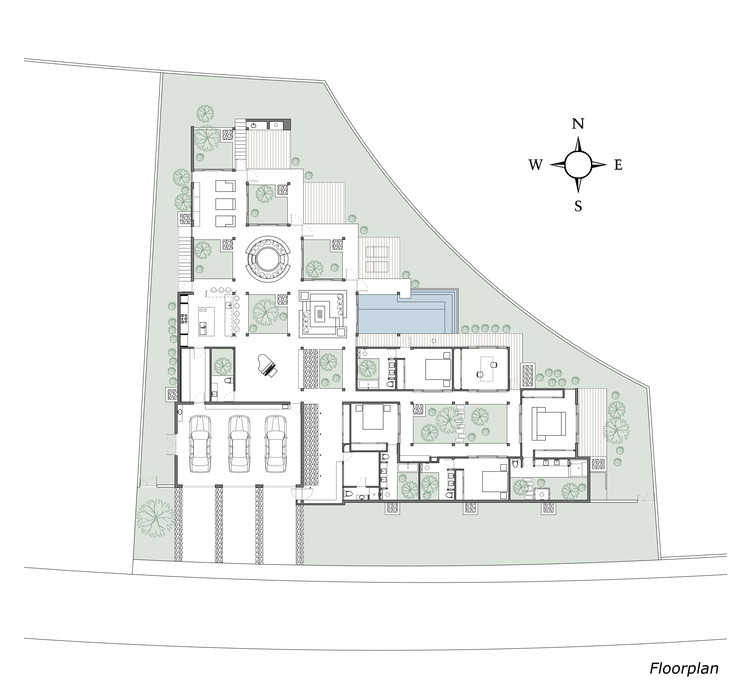 亚马逊绿意中的"Manaus House"-11