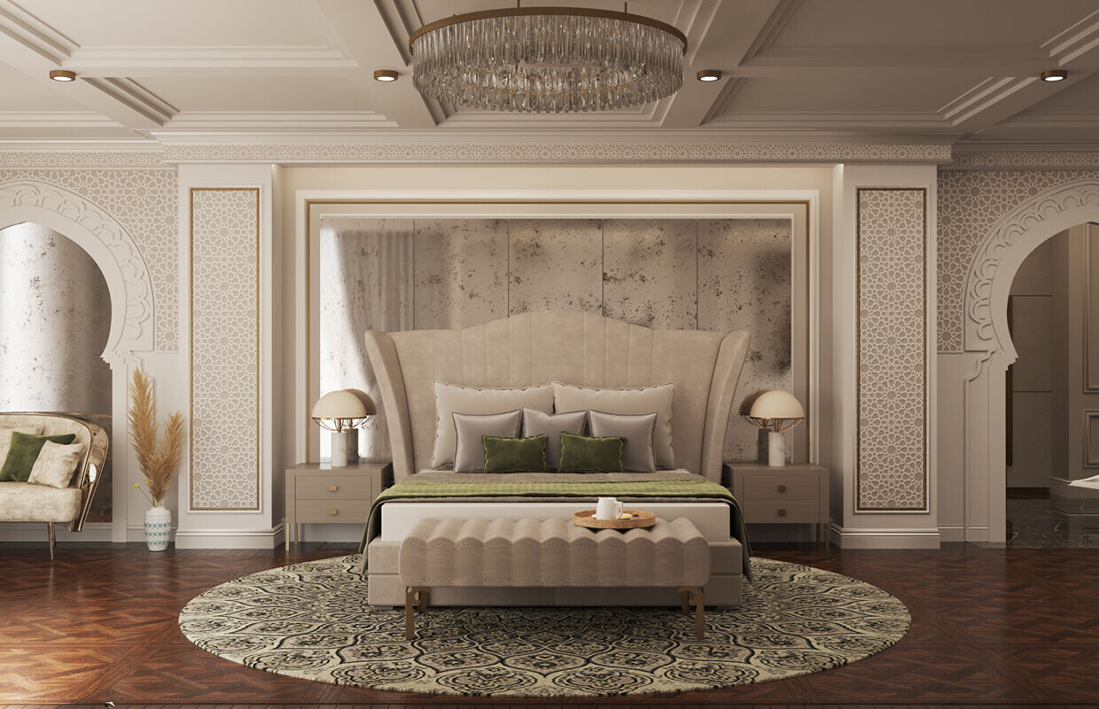 摩洛哥风情,现代奢华——Movenpick Hotel 皇家套房设计-16