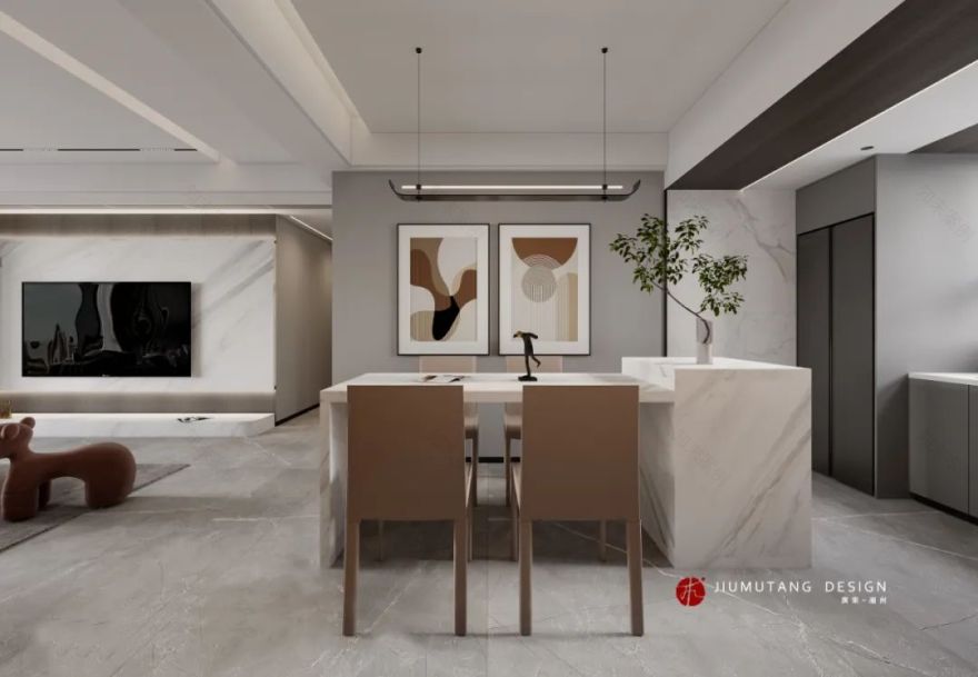 龙光•阳光华府 · 归心 · 110㎡慢生活家居丨中国潮州丨潮州市九木堂装饰设计有限公司-18