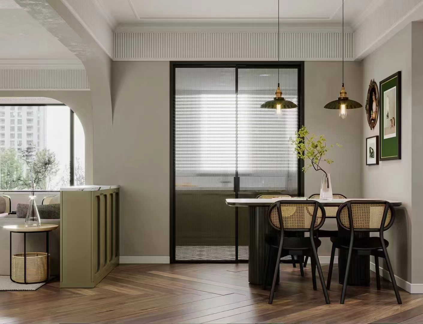 会呼吸的轻法式奶油风~-3