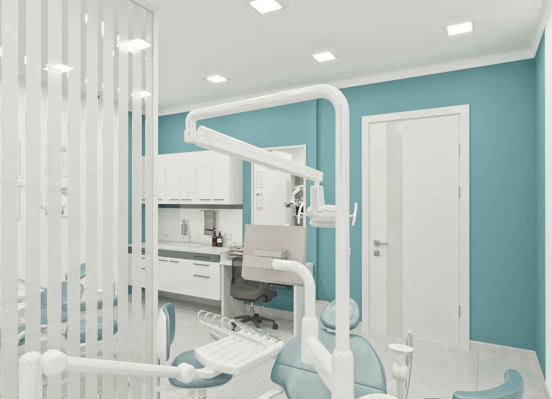Dental Clinic - dental clinic interior design-30