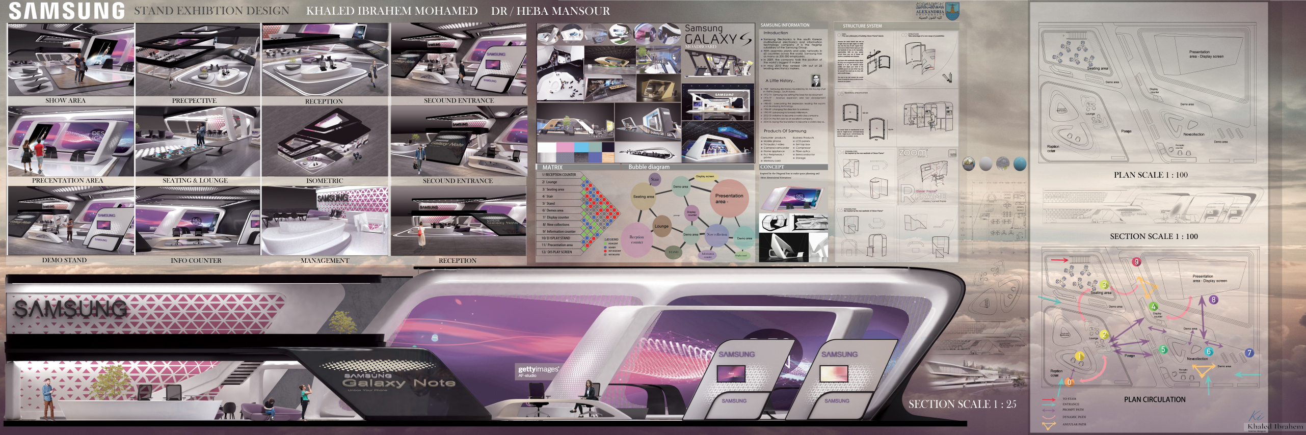 三星展览展台设计丨KHALED IBRAHEIM-7