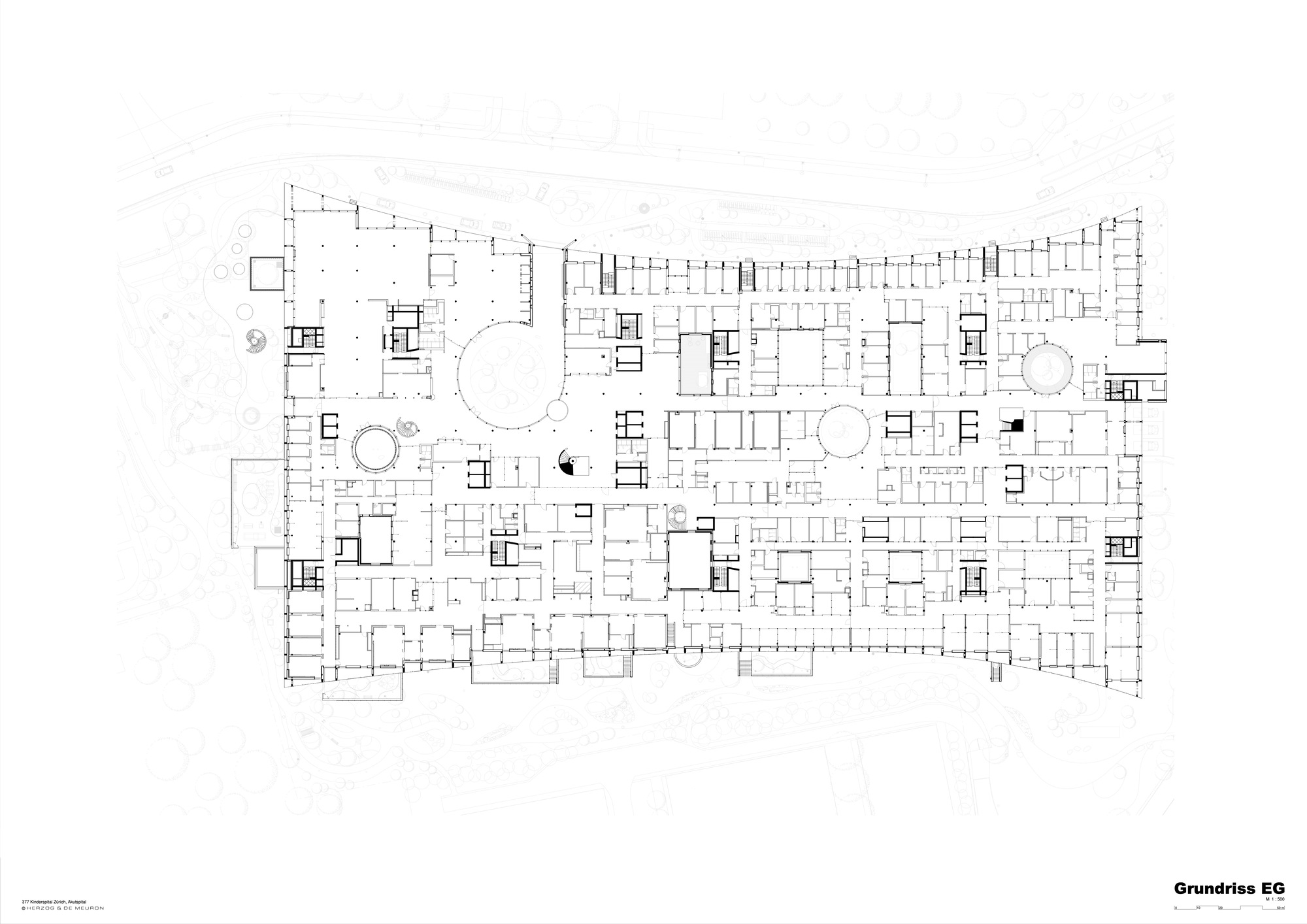 苏黎世大学儿童医院丨瑞士苏黎世丨Herzog & de Meuron-24
