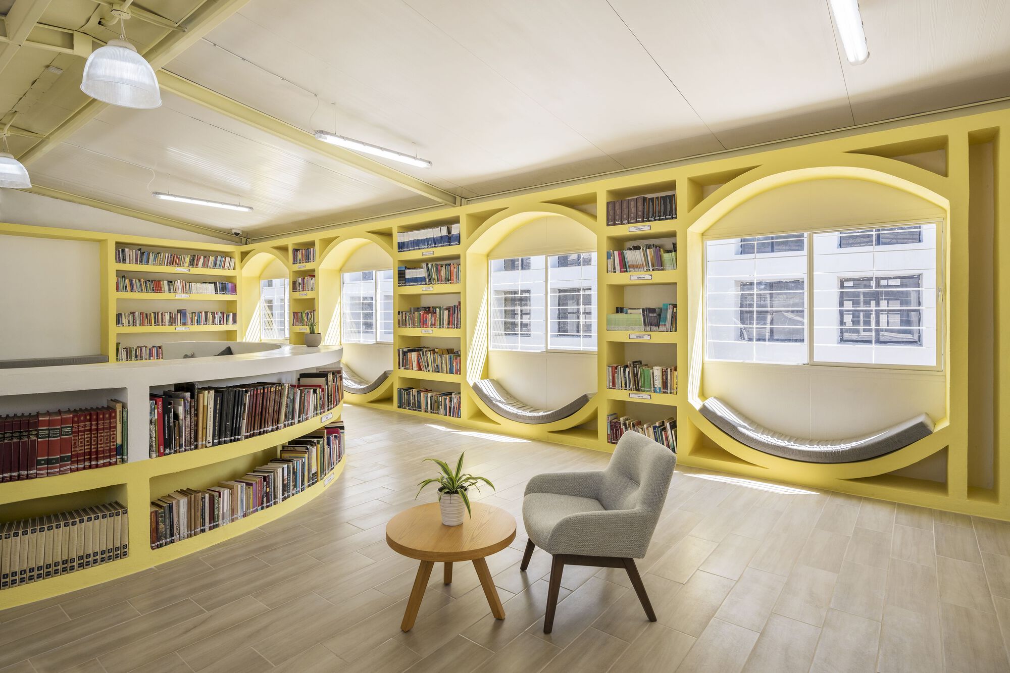 Cereso Femenil Library 图书馆翻新项目丨墨西哥丨Proyecto Reacciona A.C-14