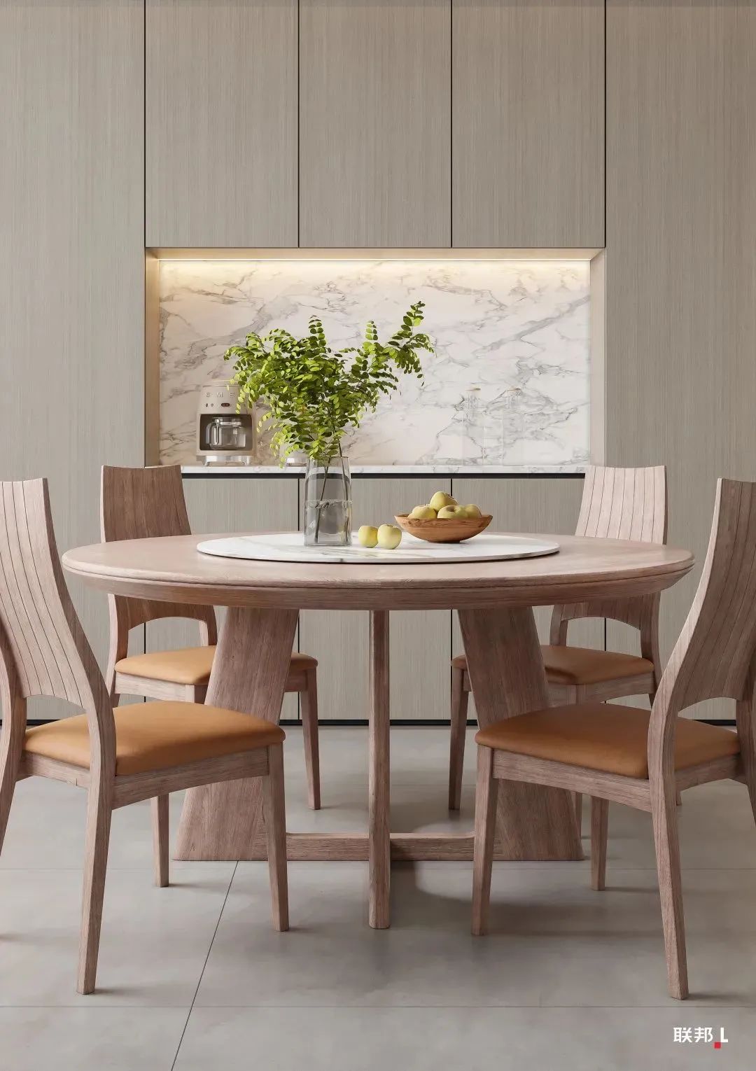 温柔奶油风家居设计-15