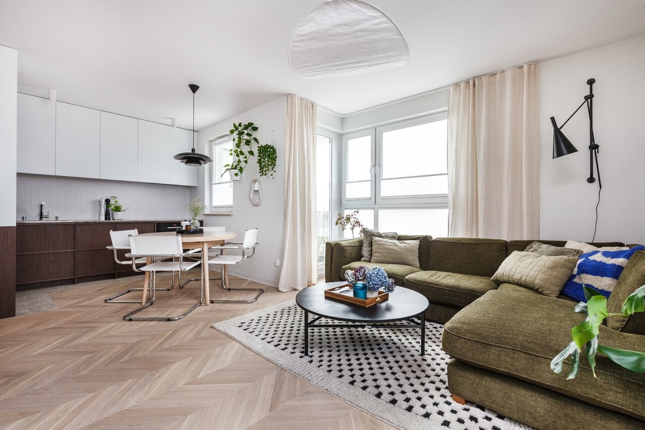 格但斯克58平室内设计师住宅丨波兰格但斯克丨Aneta Pogorzelska – MOZAYKA-12