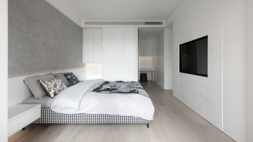 温州立体城私宅 | 白色纯净空间,释放生活压力-46