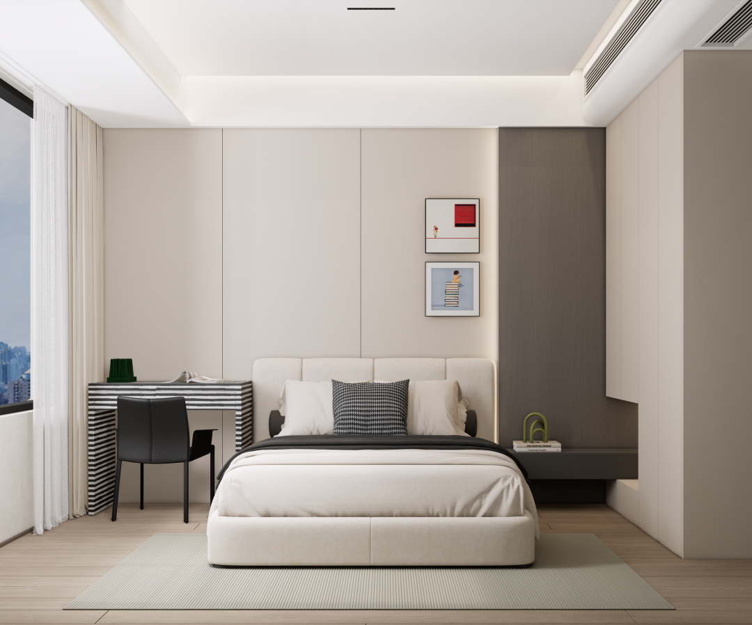 丽园作品｜檀境159㎡：现代家居生活场景的和谐奏鸣-25