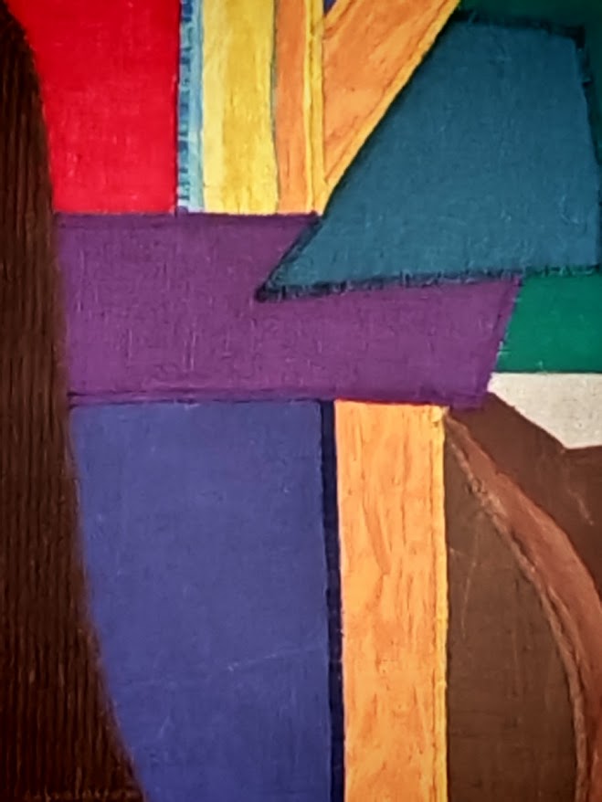 抽象立体主义风格挂毯-8