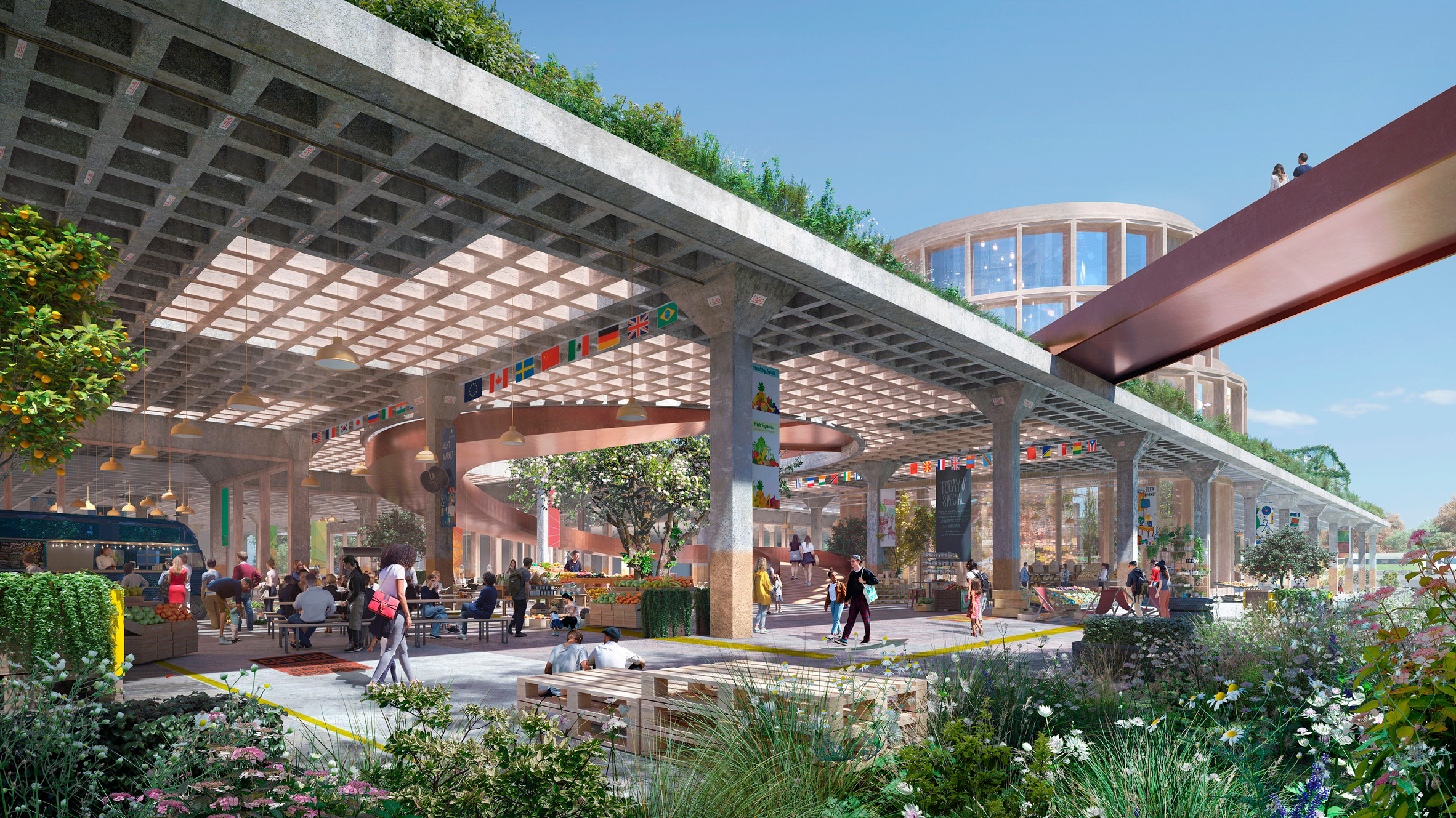 多伦多机场改造计划 | 绿色、密度、交通导向-5