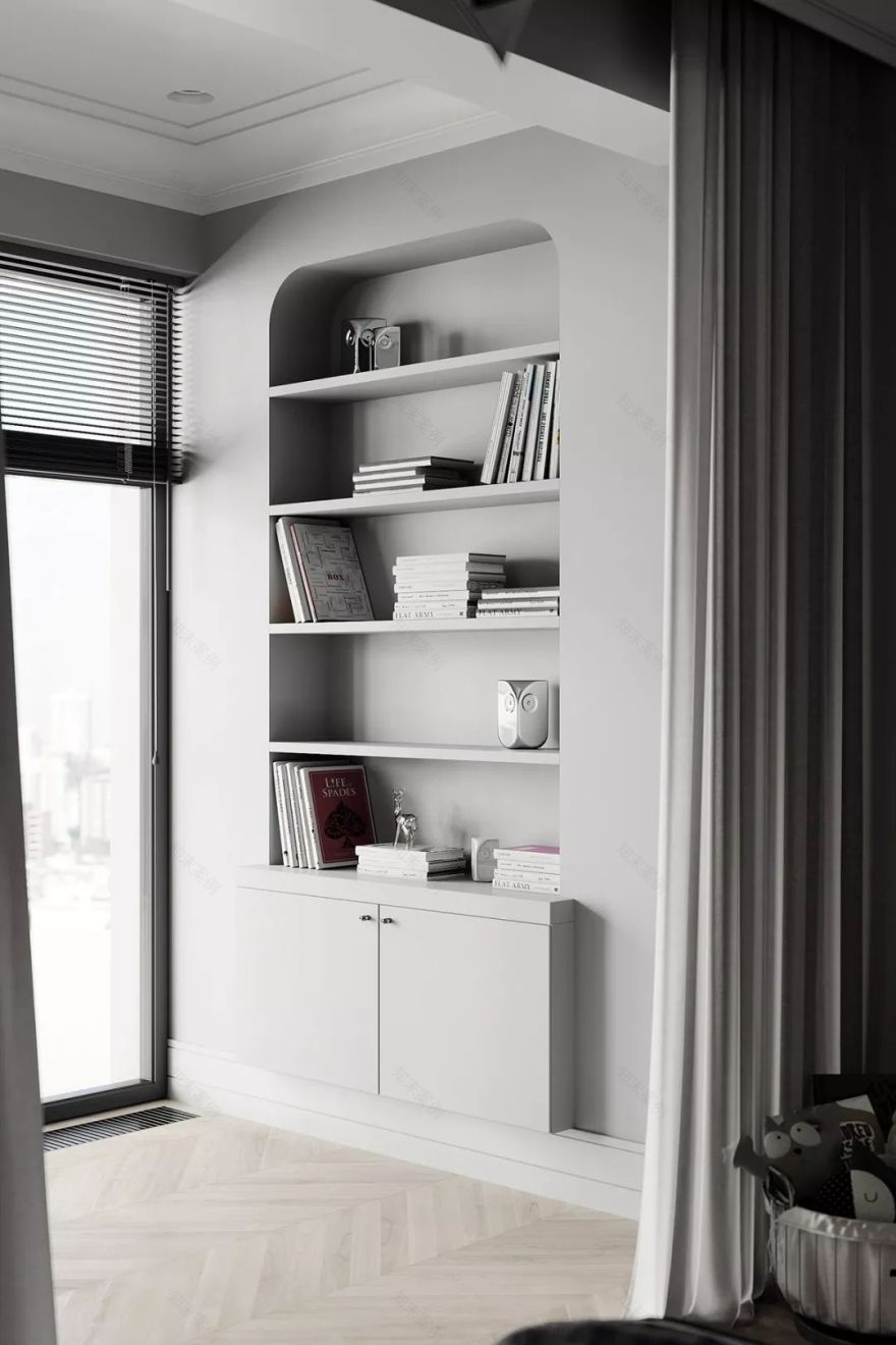 当高级灰遇上护墙板,美出新高度!-170