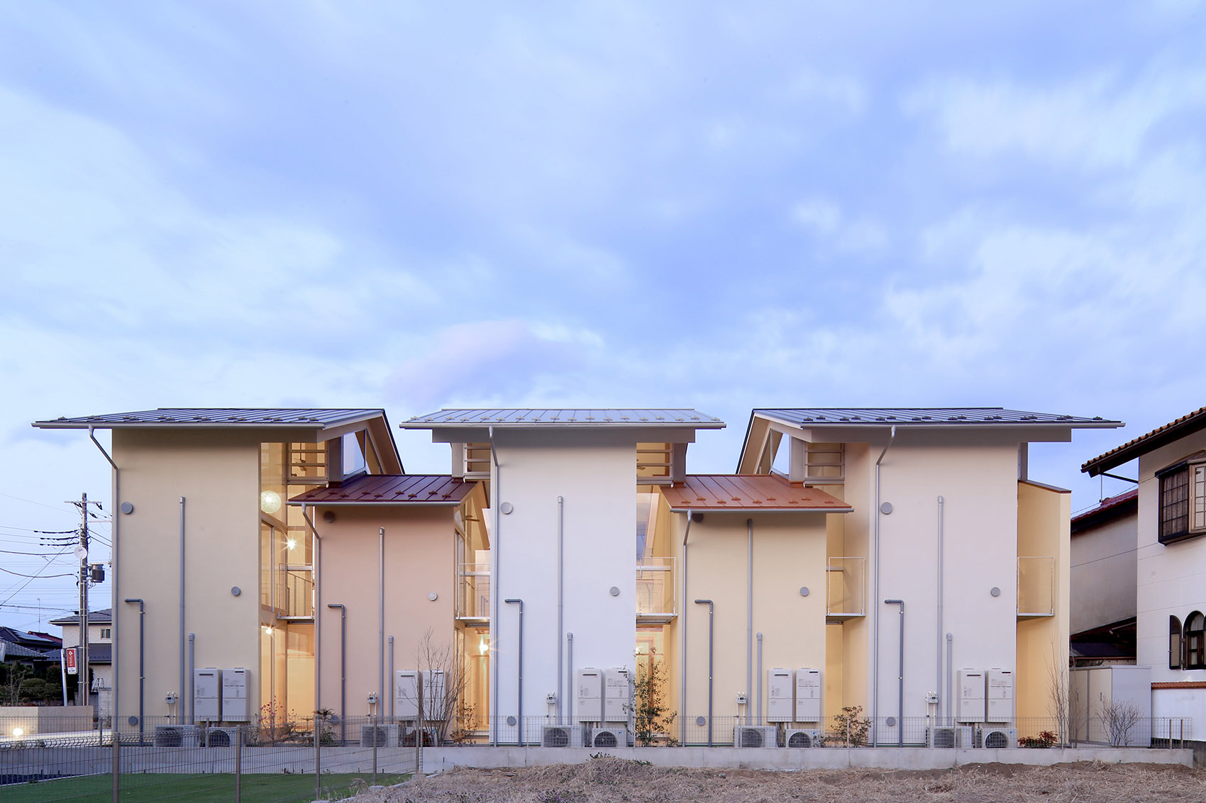 东京郊区集合住宅丨日本东京丨河内建築設計事務所-3