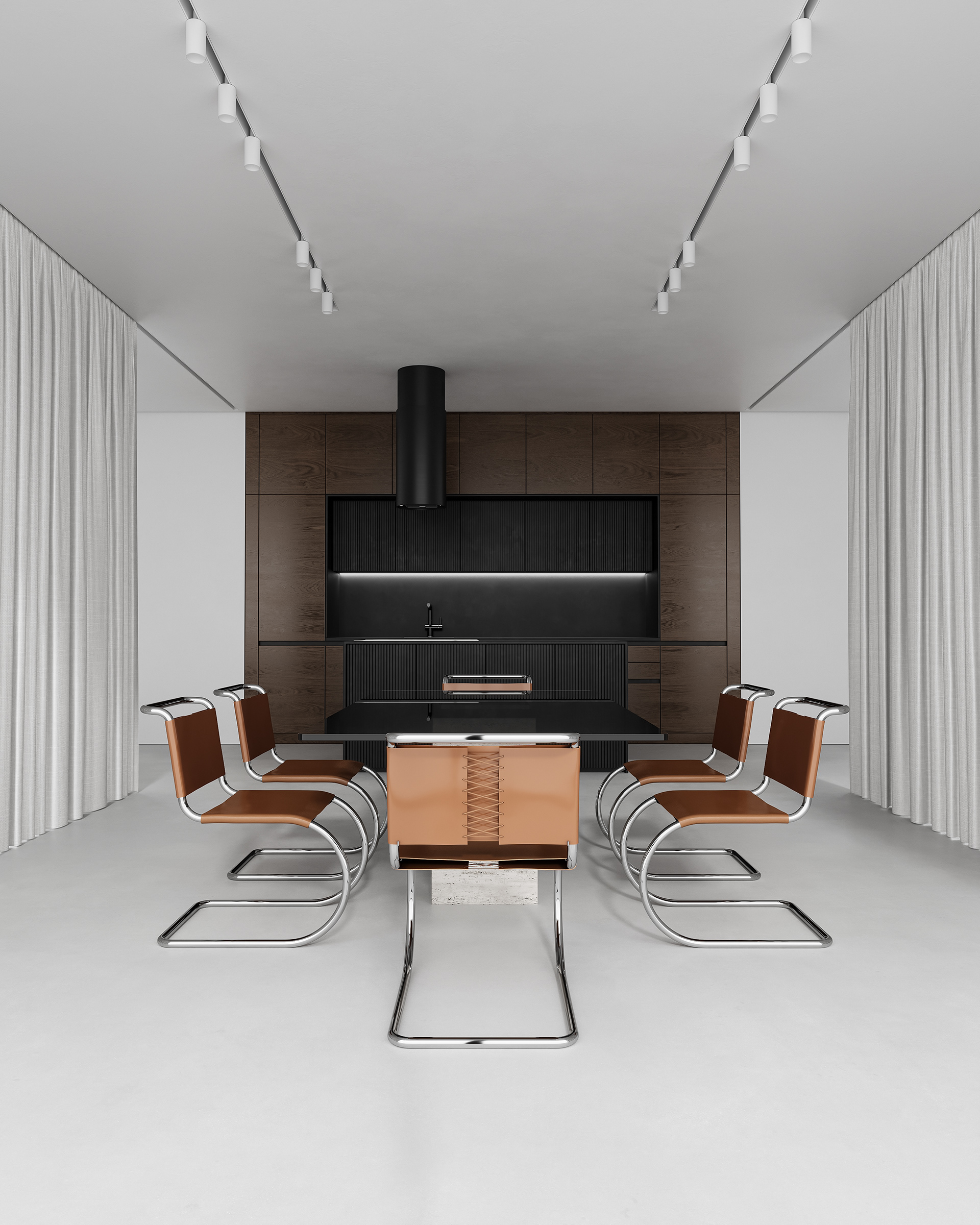 现代极简主义丨俄罗斯莫斯科丨ABüro-21