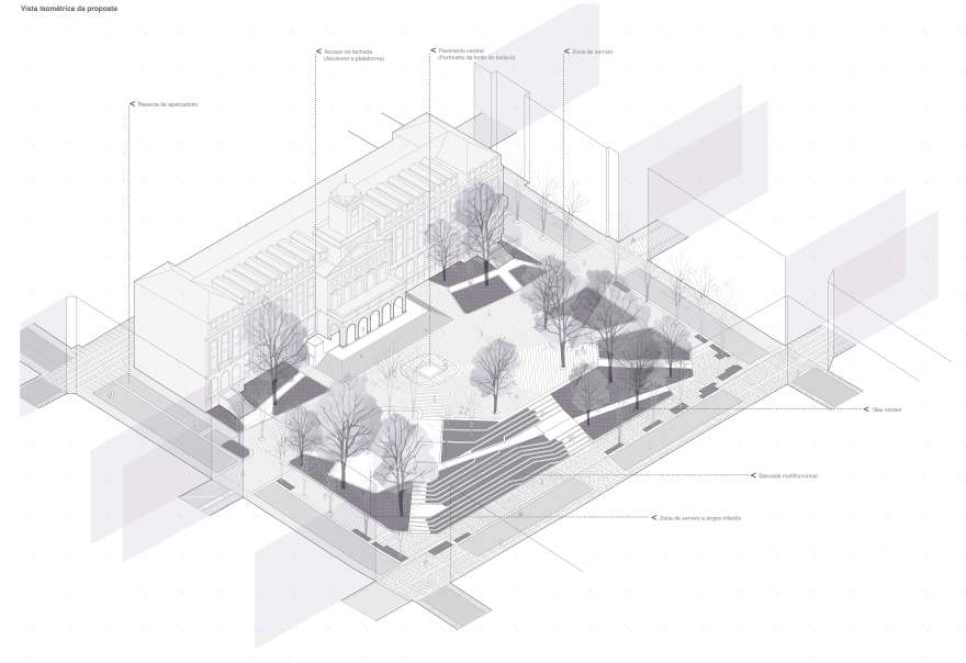 4º Accésit · 费罗尔市武器广场改造前期项目丨西班牙丨LOAIRA | GCMP-34