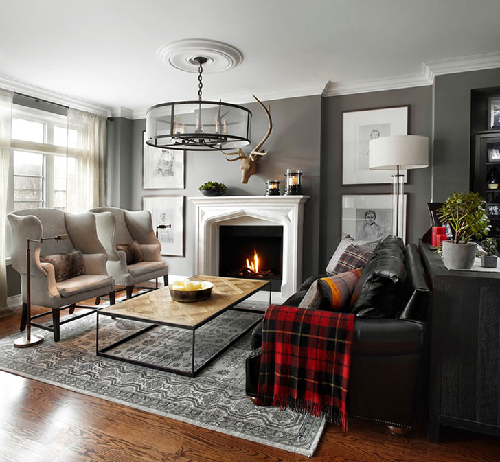 巴黎设计师打造英式风格加拿大别墅-2