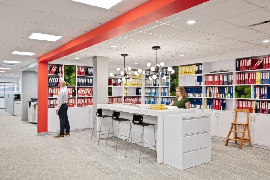 ParsippanyTroy 山 Bobst 北美办事处设计丨美国新泽西丨Studio Eagle-9