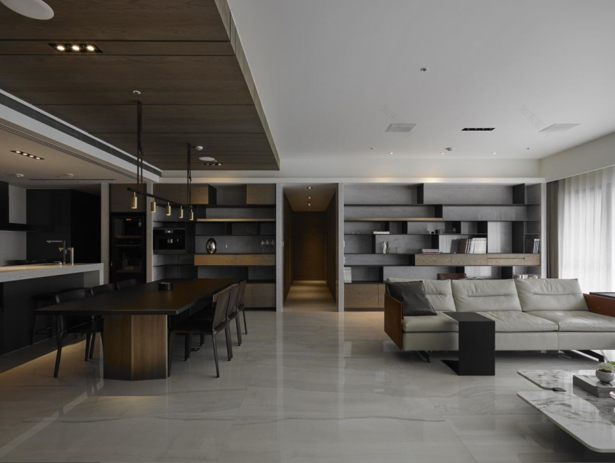 171㎡休闲风大宅 尚艺室内设计-10