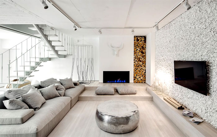 FORM Bureau两居室复式公寓室内设计-16