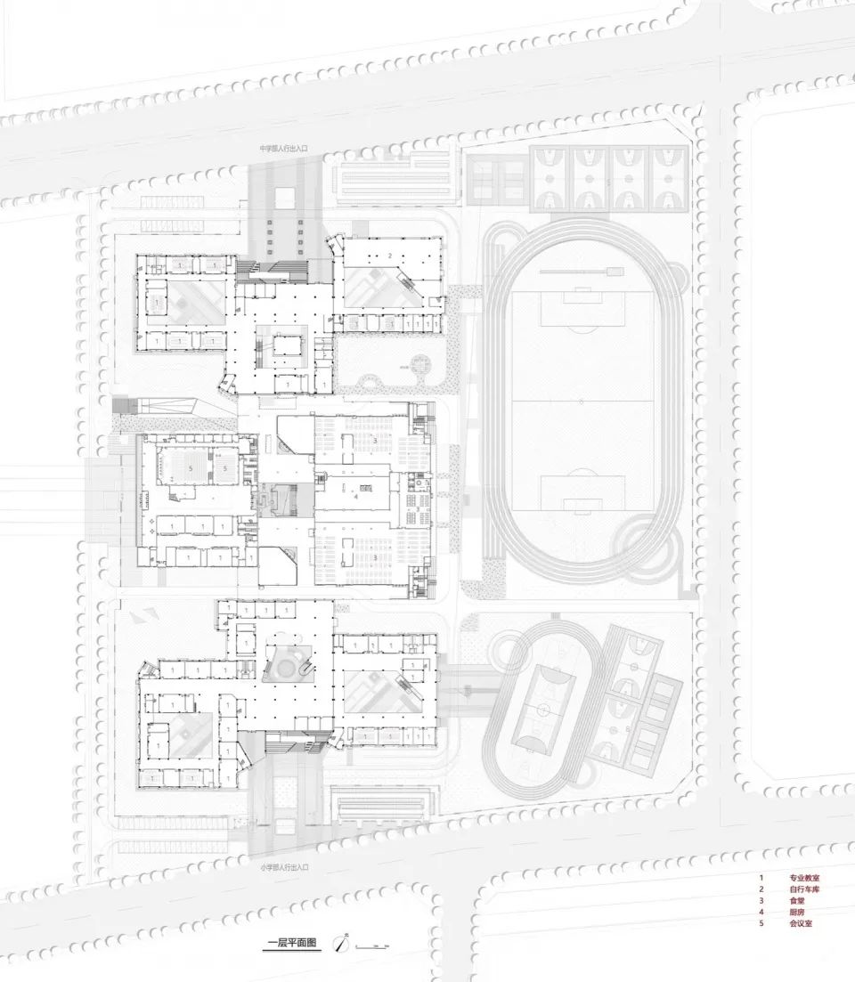 从城市设计到建筑：扬州宝应实验学校-255