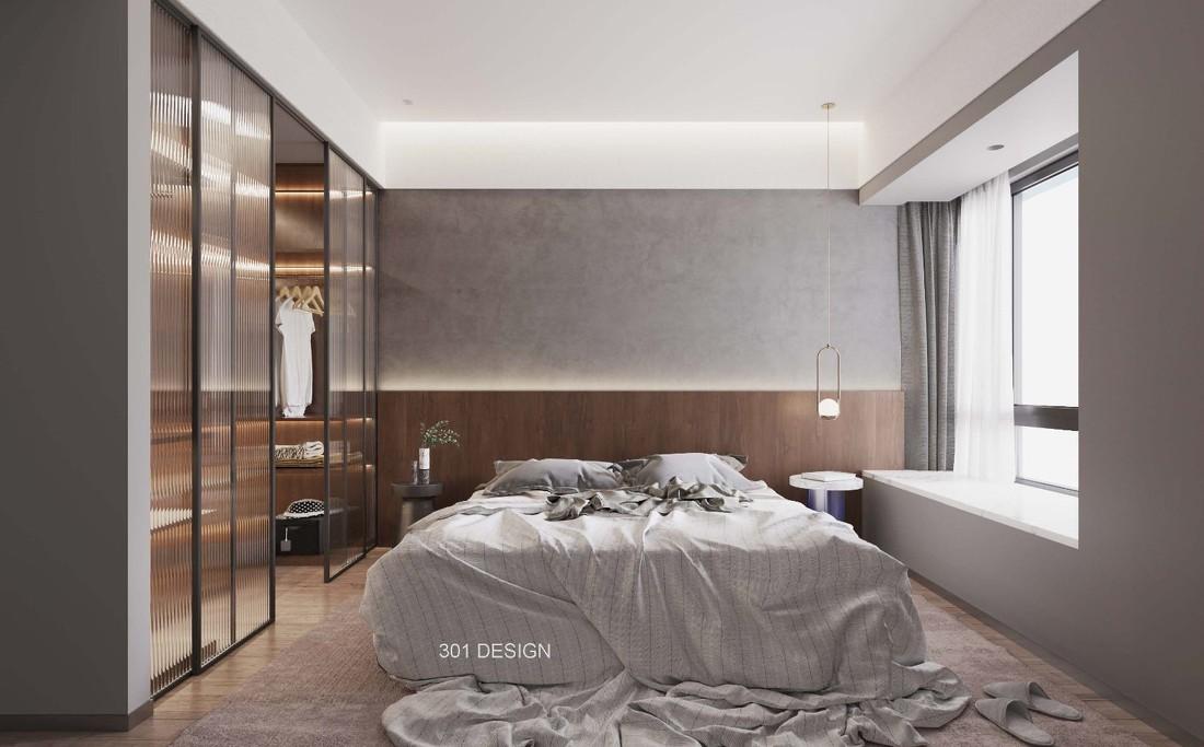 简约高级的灰色木调空间-16