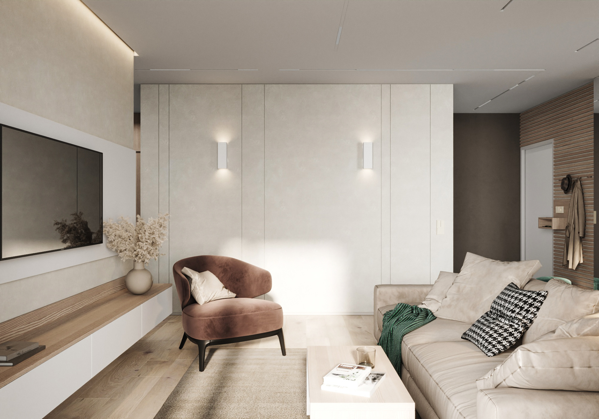 宁静美感的公寓设计-5