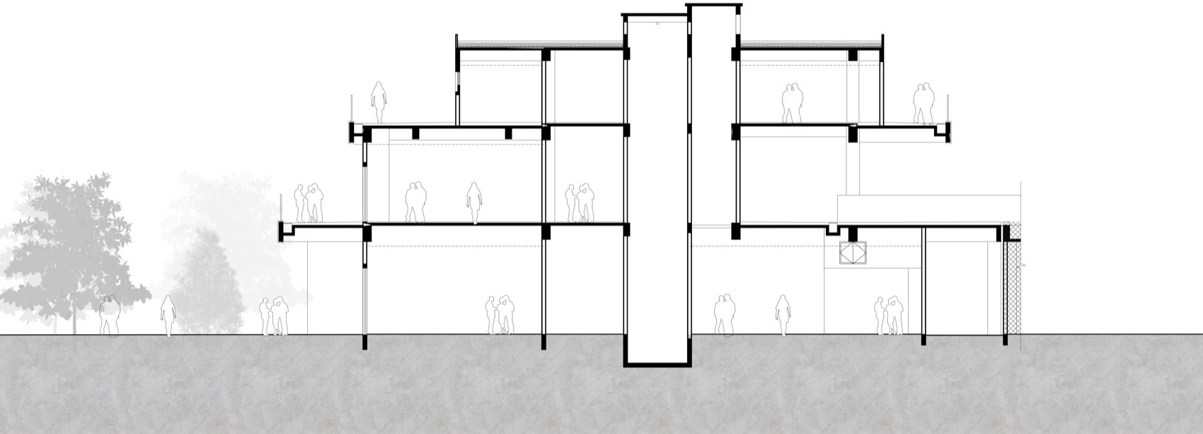西安万科理想城北区小镇中心·池岛丨中国西安丨成都九十建筑设计有限公司-88