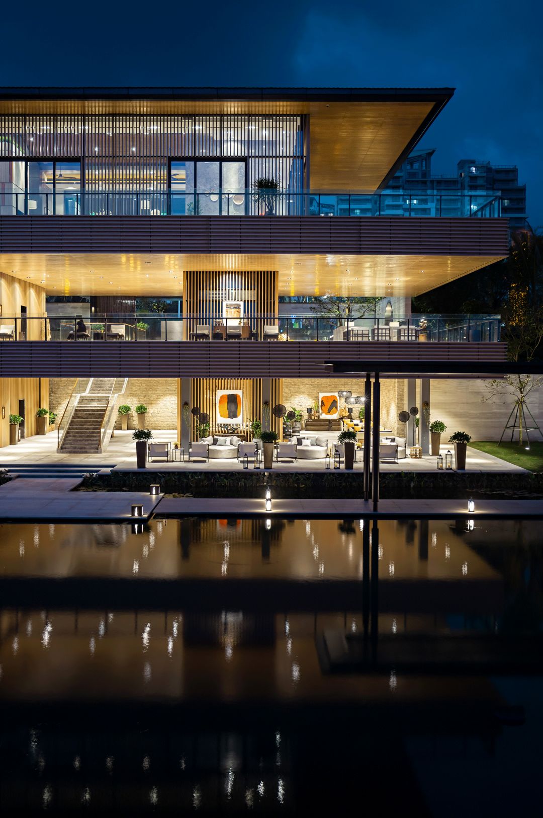 海南文昌鲁能·山海天生活馆&茶室 | 现代与传统的碰撞与交融-5