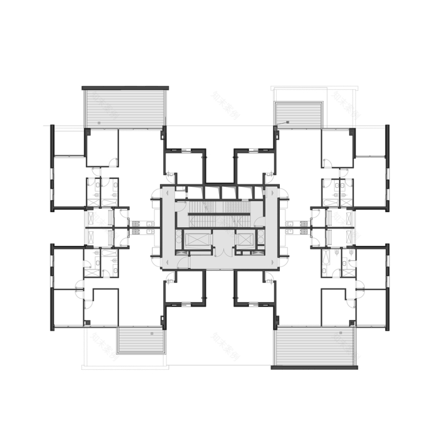颠覆常规的空中别墅 · Z·5 Design Building-38