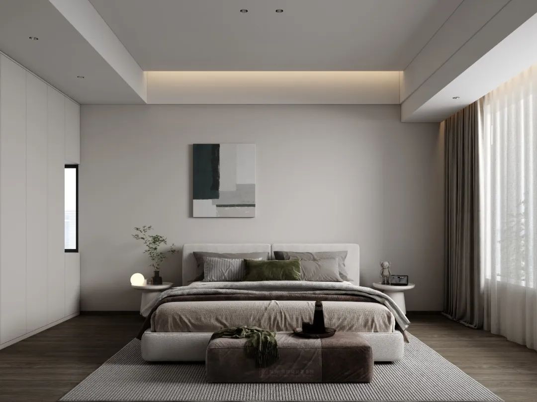 浏阳城市花园高级灰住宅丨中国湖南丨纵向·空间设计-21