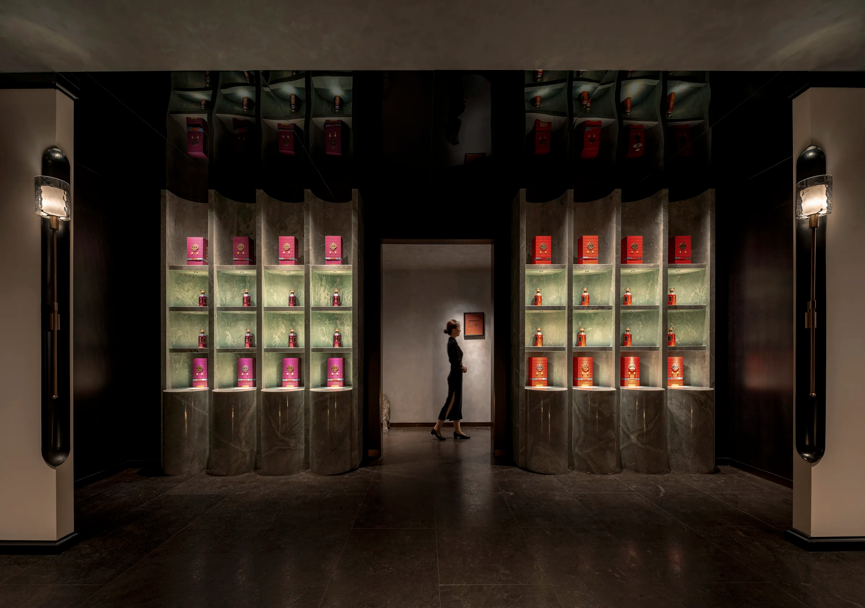 中福鹿餐厅「中福鹿宴 京华御启」丨中国北京丨杭州肯纳辰惠空间设计有限公司-17