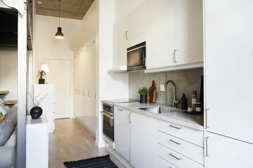 33m2 工业风工作室,完美融合空间与风格-8