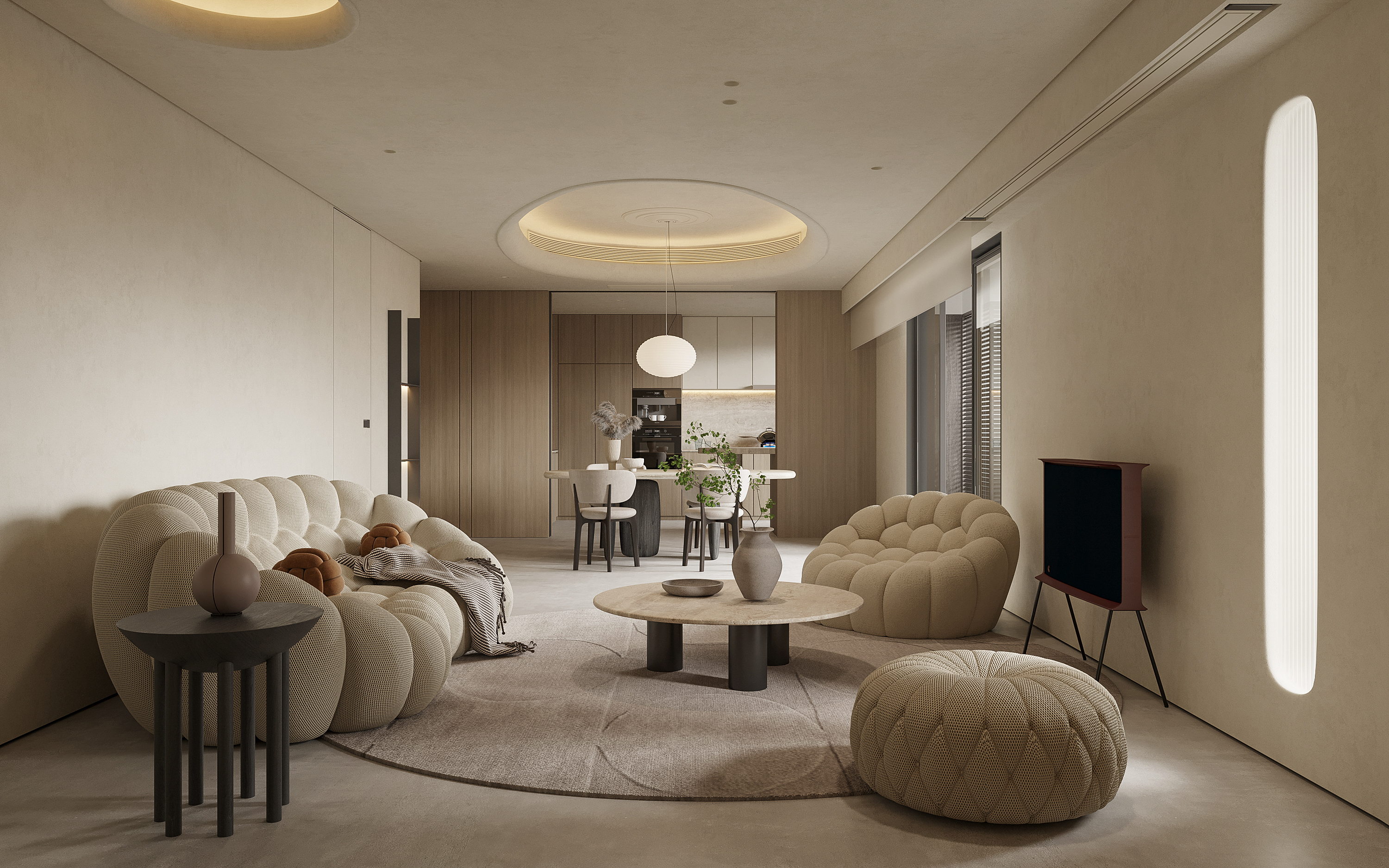 侘寂风平层设计-3