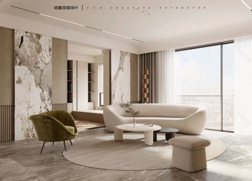 绍兴香湖郡 180㎡现代中式家居设计,尽显雅致生活-13