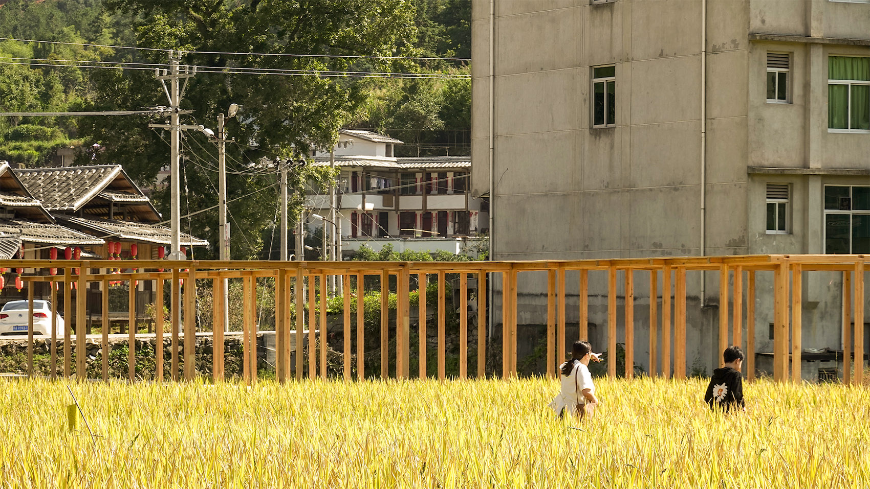 青石寨的稻亭和稻场,福建 / 个个世界+先进建筑实验室-41